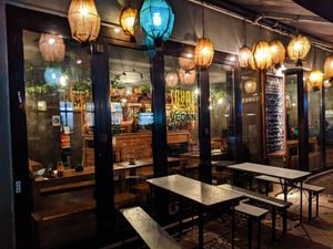 Outside of Soya at Soya in Berlin