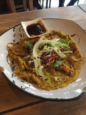 Vietnamese savory pancake YUM at Soya in Berlin
