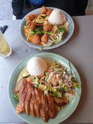 Vegan Duck & Vegan Chicken at Soya in Berlin