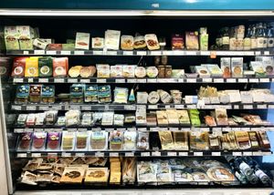 Meats and cheeses   at NaturaSi - Gustavo Fara in Milan