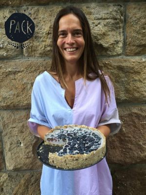 Different raw vegan cakes every day! at Mysore Pack in Budapest