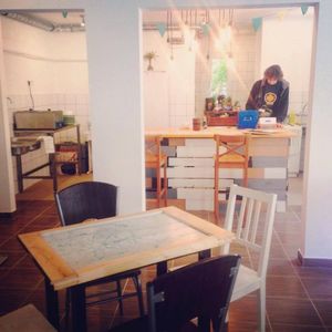 Stylish  interior  at Mysore Pack in Budapest