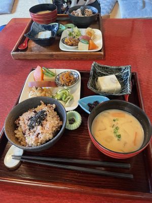 Lunch plate   at Aisunao in Naoshima