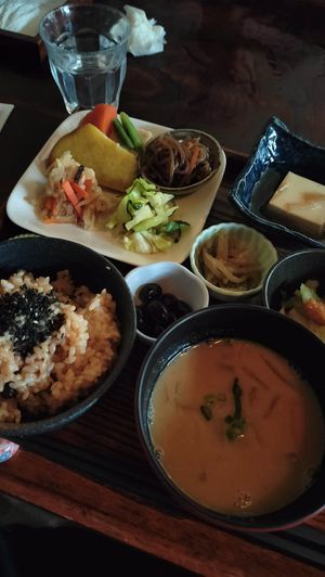 Set lunch at Aisunao in Naoshima