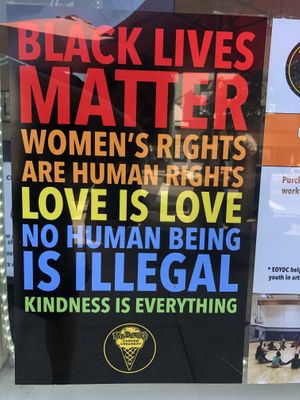 It’s the right thing to do   at Mr. Dewie's Cashew Creamery in Albany