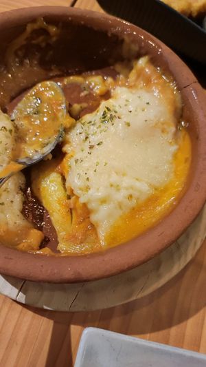 Patatas gauchas at La Huella Vegana in Rivas-vaciamadrid