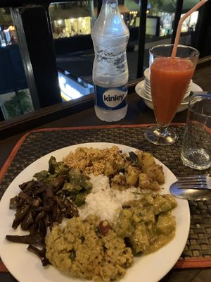 all mixed together   at Jade Green Tea Centre & Restaurant in Ella