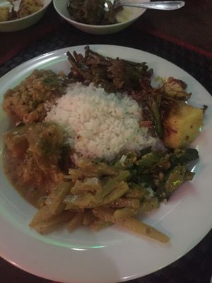 Yummy curry at Jade Green Tea Centre & Restaurant in Ella