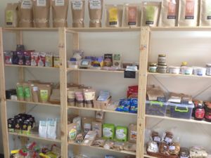 Inside at Vegan Shop in Odessa