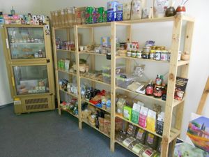 The inside of the shop. at Vegan Shop in Odessa