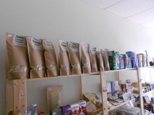 The inside of the shop. at Vegan Shop in Odessa