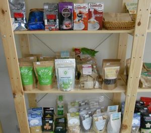 The inside of the shop. at Vegan Shop in Odessa