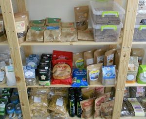 The inside of the shop. at Vegan Shop in Odessa