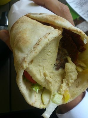 Vöner extra at Falafel & mehr in Frankfurt