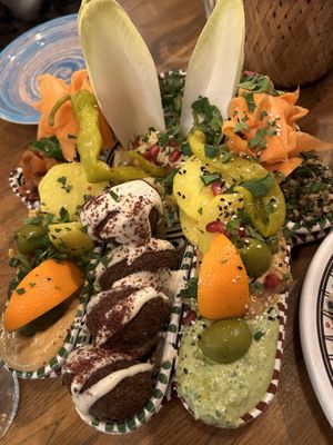 Mezze sharer   at Falla - Wawrzyniaka in Poznan