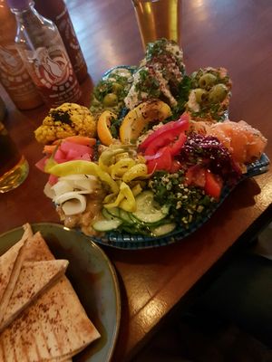 vegan Fatima hand at Falla - Wawrzyniaka in Poznan