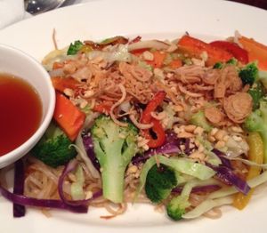 Vegan Stirfry Veggies at Huong Viet in Bluffton