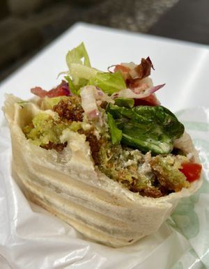Falafel wrap  🥙  at Falafel in Sarajevo