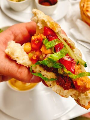   at Falafel in Sarajevo