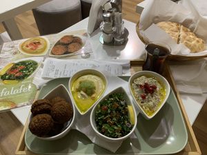 mini mix meal  at Falafel in Sarajevo