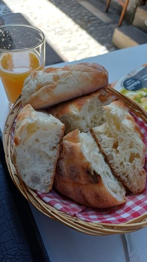 Bread at Falafel in Sarajevo