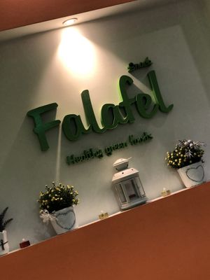 Falafek at Falafel in Sarajevo