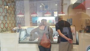 inside at Ciocolatto Pop-Bar in Cartagena