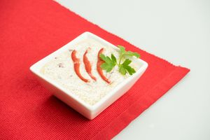 Amaranth Cream– raw vegan at Vyro Raw & Vegan Bistro in Bucharest