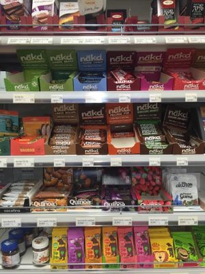 Vegan sweets  at Netto in Borgarnes