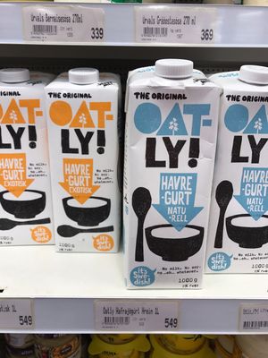 Oatly at Netto in Borgarnes