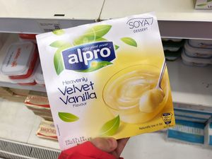 Pudding at Netto in Borgarnes