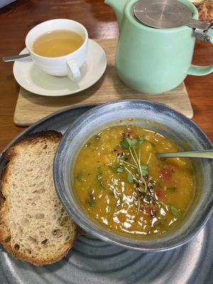 Soup  at Replenish Cafe in Timaru