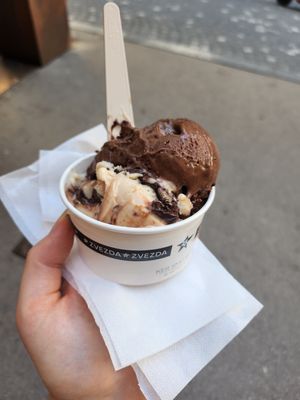  at Zvezda's Ice Cream in Ljubljana