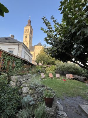 Garden  at Restaurace V Ruthardce in Kutna Hora