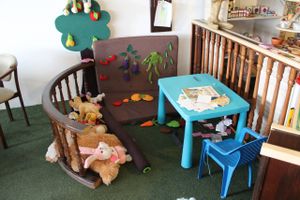 children's area at Ukrop in Kyiv