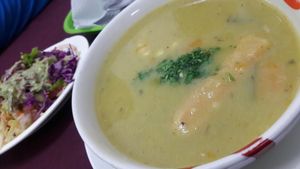 sancocho vegano  at Punto Verde in Cali