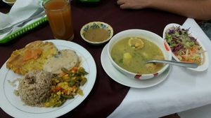 menú completo (vegano)  at Punto Verde in Cali