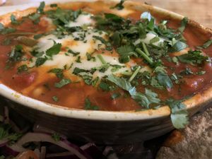 Shakshouka  at Super Natural Newcastle in Newcastle Upon Tyne