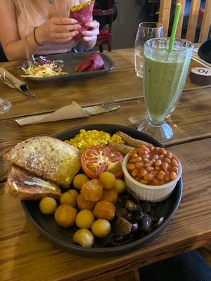 Full English  at Super Natural Newcastle in Newcastle Upon Tyne