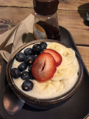 Porridge, delicious   at Super Natural Newcastle in Newcastle Upon Tyne