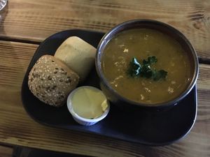 Soup  at Super Natural Newcastle in Newcastle Upon Tyne