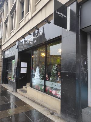 Outside at Super Natural Newcastle in Newcastle Upon Tyne