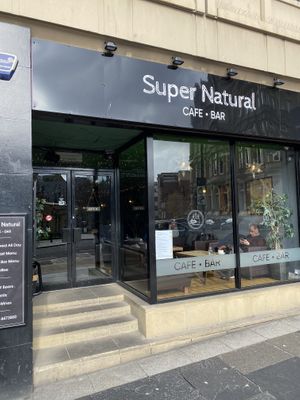 Super Natural Café  at Super Natural Newcastle in Newcastle Upon Tyne