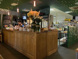 Bar (you need to order here and pay immediately)  at Super Natural Newcastle in Newcastle Upon Tyne