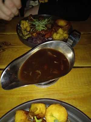 Onion Gravey. at Super Natural Newcastle in Newcastle Upon Tyne