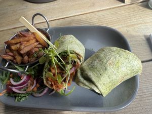 Burrito  at Super Natural Newcastle in Newcastle Upon Tyne