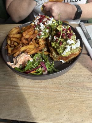 Avocado on toast  at Super Natural Newcastle in Newcastle Upon Tyne