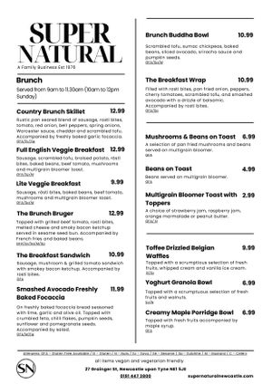  at Super Natural Newcastle in Newcastle Upon Tyne