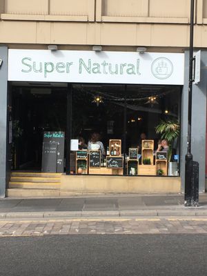 Revamped exterior 2018 at Super Natural Newcastle in Newcastle Upon Tyne