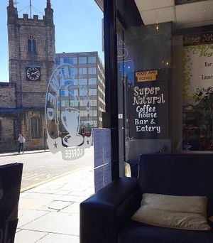 Window view at Super Natural Newcastle in Newcastle Upon Tyne